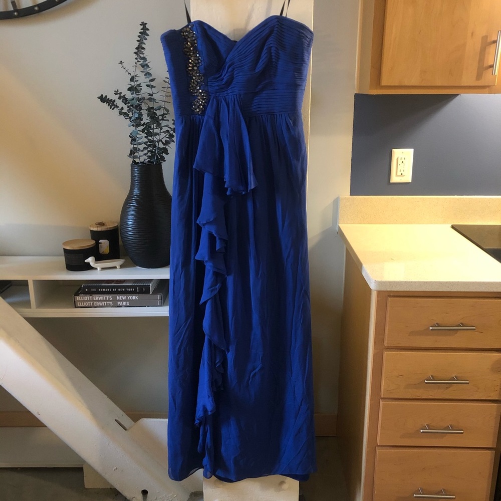 Laundry by Shelli Seal Blue Gown